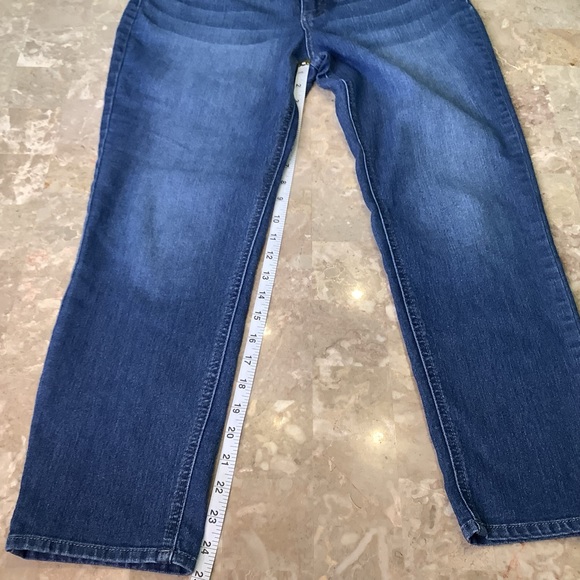 B-Riders by Lee jeans, mid rise crop, size 8M - Picture 6 of 8
